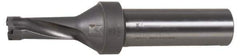 Kennametal - 4-1/4" Max Drill Depth, 2.5xD, 42.9mm Diam, Indexable Insert Drill - 2 Inserts, 1-1/4" Shank Diam, Straight Shank - Apex Tool & Supply