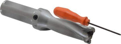 Kennametal - 3.05" Max Drill Depth, 2.5xD, 31mm Diam, Indexable Insert Drill - 2 Inserts, 1-1/4" Shank Diam, Straight Shank - Apex Tool & Supply