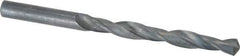 Interstate - 8.5mm 118° High Speed Steel Jobber Drill - Oxide Finish, Right Hand Cut, Spiral Flute, Straight Shank, 4-49/64" OAL, Standard Point - Apex Tool & Supply