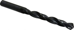 Interstate - 11.5mm 118° High Speed Steel Jobber Drill - Oxide Finish, Right Hand Cut, Spiral Flute, Straight Shank, 5-5/8" OAL, Standard Point - Apex Tool & Supply