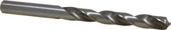 Interstate - 12.3mm 118° High Speed Steel Jobber Drill - Oxide Finish, Right Hand Cut, Spiral Flute, Straight Shank, 149mm OAL, Standard Point - Apex Tool & Supply