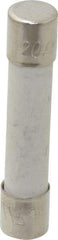 Ferraz Shawmut - 250 VAC, 20 Amp, Fast-Acting Miniature Ceramic Fuse - Clip Mount, 1-1/4" OAL, 1/4" Diam - Apex Tool & Supply