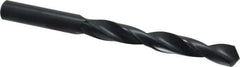 Interstate - 14.5mm 118° High Speed Steel Jobber Drill - Oxide Finish, Right Hand Cut, Spiral Flute, Straight Shank, 168mm OAL, Standard Point - Apex Tool & Supply