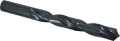 Interstate - 20mm 118° High Speed Steel Jobber Drill - Oxide Finish, Right Hand Cut, Spiral Flute, Straight Shank, 8-15/32" OAL, Standard Point - Apex Tool & Supply