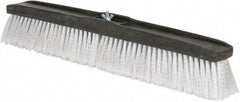 PRO-SOURCE - 24" General Purpose Polypropylene Push Broom - 3" Bristle Length, Plastic Block, Bolt-On Handle Connection, Handle Sold Separately - Apex Tool & Supply