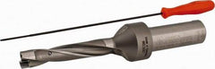 Kennametal - 12.7 to 13.2mm Diam, 5xD, 63.5mm Max Depth, 3/4" Shank Diam, 75.87mm Flute, 150.8mm OAL, Replaceable Tip Drill - KSEM0500 Insert, C Seat Size, Series KSEM - Apex Tool & Supply