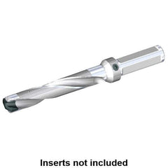Kennametal - 14.68 to 15.18mm Diam, 5xD, 73.42mm Max Depth, 3/4" Shank Diam, 86.16mm Flute, 160.34mm OAL, Replaceable Tip Drill - KSEM0578 Insert, A Seat Size, Series KSEM - Apex Tool & Supply