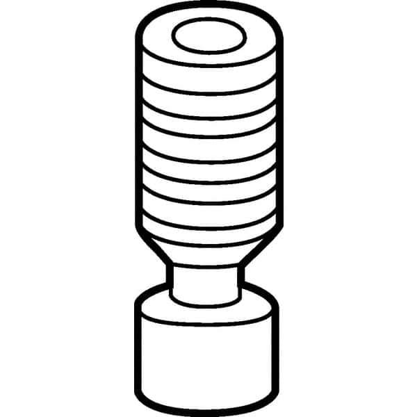 Kennametal - Torx Plus Lever Lock Screw for Indexables - M10x1 Thread - Apex Tool & Supply