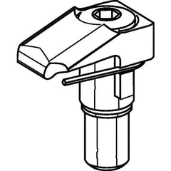 Kennametal - Series Kenloc, Clamp Assembly for Indexables - Neutral Cut - Apex Tool & Supply