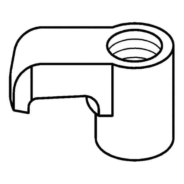 Kennametal - Series Kendex Mini, CE Clamp Assembly for Indexables - Right Hand Cut - Apex Tool & Supply