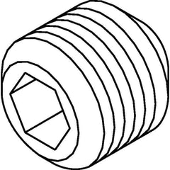 Kennametal - Cap Screw for Indexables - M8x1 Thread - Apex Tool & Supply