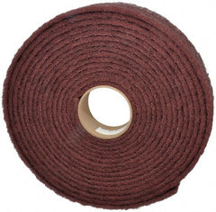 3M - 30' Long x 2" Wide Nonwoven Roll - Fine Grade, Purple, Aluminum Oxide - Apex Tool & Supply
