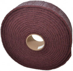 3M - 30' Long x 3" Wide Nonwoven Roll - Fine Grade, Purple, Aluminum Oxide - Apex Tool & Supply