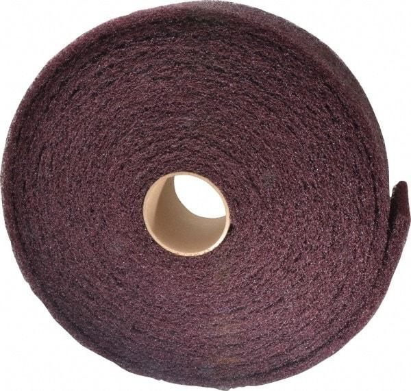 3M - 30' Long x 4" Wide Nonwoven Roll - Medium Grade, Purple, Aluminum Oxide - Apex Tool & Supply