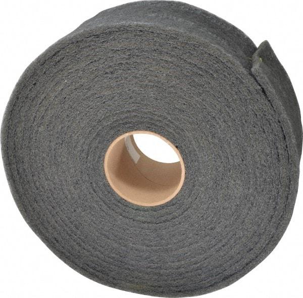 3M - 30' Long x 4" Wide Nonwoven Roll - Very Fine Grade, Gray, Silicon Carbide - Apex Tool & Supply