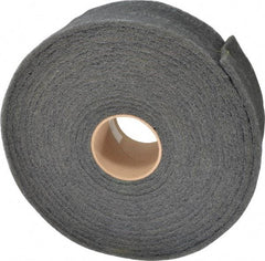 3M - 30' Long x 4" Wide Nonwoven Roll - Very Fine Grade, Gray, Silicon Carbide - Apex Tool & Supply