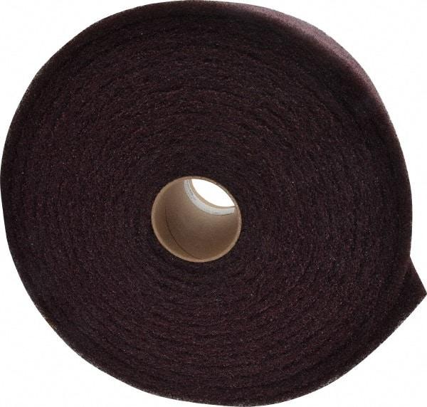3M - 30' Long x 6" Wide Nonwoven Roll - Medium Grade, Purple, Aluminum Oxide - Apex Tool & Supply