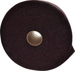 3M - 30' Long x 6" Wide Nonwoven Roll - Medium Grade, Purple, Aluminum Oxide - Apex Tool & Supply
