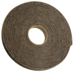 3M - 30' Long x 2" Wide Nonwoven Roll - Nonabrasive Grade, White, Talc - Apex Tool & Supply