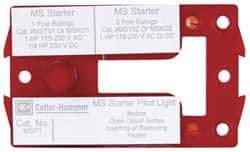 Eaton Cutler-Hammer - Starter Pilot Light Kit - For Use with Manual Motor Control Single Phase Starters - Apex Tool & Supply