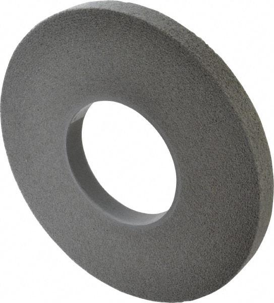 3M - 12" Diam, 1" Face Width, 5" Center Hole, Medium Grade, Aluminum Oxide Deburring Wheel - Convolute, Hard Density 8 Grade, 3,000 RPM - Apex Tool & Supply