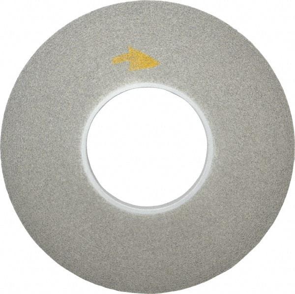 3M - 12" Diam, 1" Face Width, 5" Center Hole, Medium Grade, Silicon Carbide Deburring Wheel - Convolute, Hard Density 8 Grade, 3,000 RPM - Apex Tool & Supply