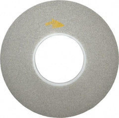 3M - 12" Diam, 1" Face Width, 5" Center Hole, Medium Grade, Silicon Carbide Deburring Wheel - Convolute, Hard Density 8 Grade, 3,000 RPM - Apex Tool & Supply