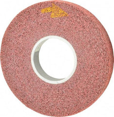 3M - 8" Diam, 1" Face Width, 3" Center Hole, Coarse Grade, Aluminum Oxide Deburring Wheel - Convolute, Medium Density 5 Grade, 4,500 RPM - Apex Tool & Supply