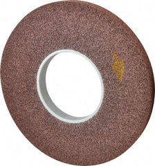 3M - 12" Diam, 1" Face Width, 5" Center Hole, Medium Grade, Aluminum Oxide Deburring Wheel - Convolute, Medium Density 5 Grade, 3,000 RPM - Apex Tool & Supply
