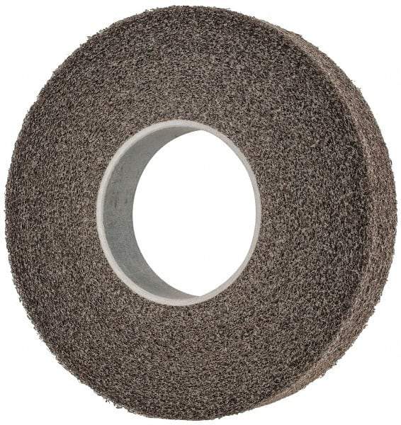 3M - 12" Diam, 2" Face Width, 5" Center Hole, Medium Grade, Silicon Carbide Deburring Wheel - Convolute, Soft Density 2 Grade, 3,000 RPM - Apex Tool & Supply