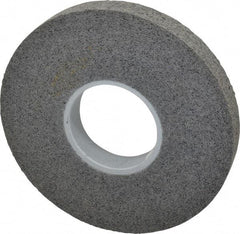 3M - 8" Diam, 1" Face Width, 3" Center Hole, Fine Grade, Silicon Carbide Deburring Wheel - Convolute, Hard Density 8 Grade, 4,500 RPM - Apex Tool & Supply
