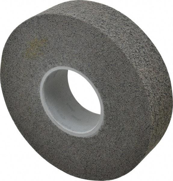 3M - 8" Diam, 2" Face Width, 3" Center Hole, Fine Grade, Silicon Carbide Deburring Wheel - Convolute, Hard Density 8 Grade, 4,500 RPM - Apex Tool & Supply
