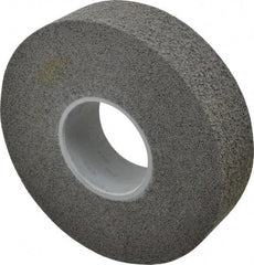 3M - 8" Diam, 2" Face Width, 3" Center Hole, Fine Grade, Silicon Carbide Deburring Wheel - Convolute, Hard Density 8 Grade, 4,500 RPM - Apex Tool & Supply
