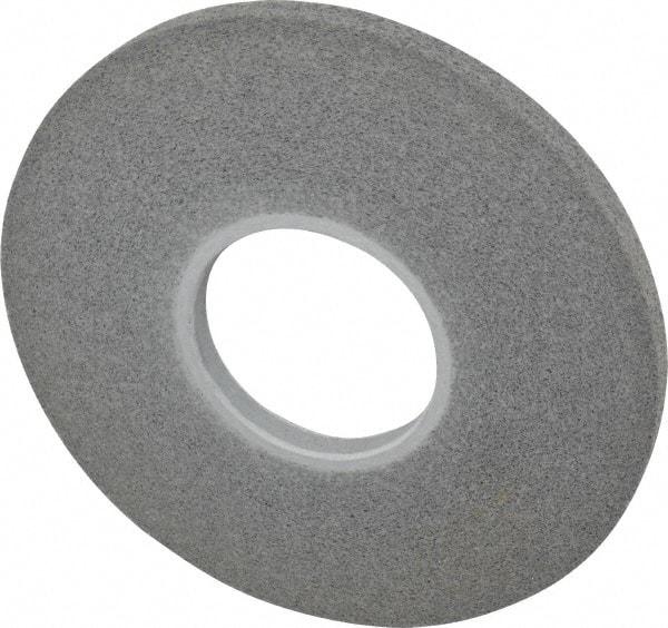 3M - 8" Diam, 1/2" Face Width, 3" Center Hole, Fine Grade, Silicon Carbide Deburring Wheel - Convolute, Hard Density 7 Grade, 4,500 RPM - Apex Tool & Supply