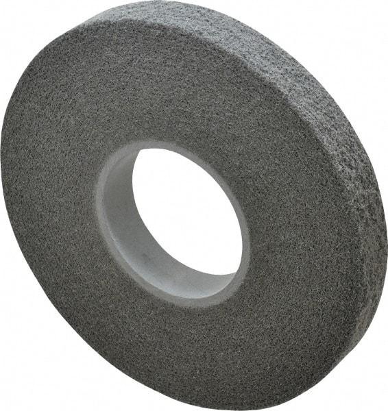 3M - 8" Diam, 1" Face Width, 3" Center Hole, Fine Grade, Silicon Carbide Deburring Wheel - Convolute, Soft Density 6 Grade, 4,500 RPM - Apex Tool & Supply