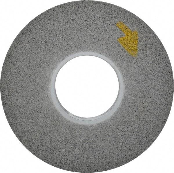 3M - 8" Diam, 1" Face Width, 3" Center Hole, Fine Grade, Silicon Carbide Deburring Wheel - Convolute, Hard Density 7 Grade, 4,500 RPM - Apex Tool & Supply