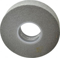 3M - 8" Diam, 2" Face Width, 3" Center Hole, Fine Grade, Silicon Carbide Deburring Wheel - Convolute, Hard Density 7 Grade, 4,500 RPM - Apex Tool & Supply