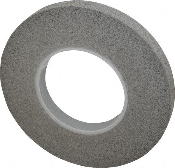 3M - 10" Diam, 1" Face Width, 5" Center Hole, Fine Grade, Silicon Carbide Deburring Wheel - Convolute, Hard Density 7 Grade, 3,600 RPM - Apex Tool & Supply