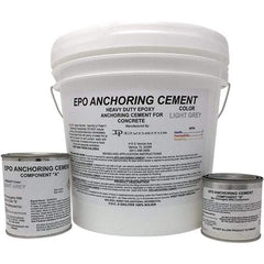 Made in USA - 256 oz Pail Two Part Epoxy - 1440 min Working Time, 15,000 psi Shear Strength - Apex Tool & Supply