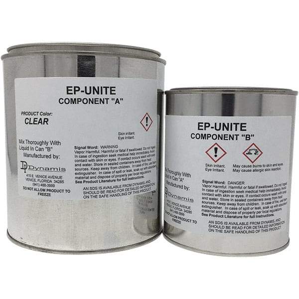 Made in USA - 0.75 Gal Concrete Repair/Resurfacing - Clear, 150 Sq Ft Coverage - Apex Tool & Supply