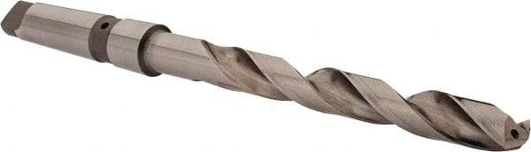 Value Collection - 47/64", 3MT 118° Point Cobalt Taper Shank Drill Bit - Bright Finish, 6-1/4" Flute Length, 10-7/8" OAL, Spiral Flute, Through Coolant - Apex Tool & Supply