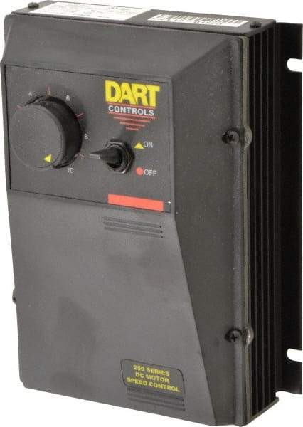 Dart Controls - 1/8 Max hp, 30 Max RPM, Electric AC DC Motor - 120 V Input - Apex Tool & Supply