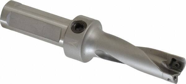 Kennametal - 2.06" Max Drill Depth, 3xD, 0.6882" Diam, Indexable Insert Drill - 2 Inserts, 3/4" Shank Diam, Flange Shank - Apex Tool & Supply