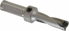 Kennametal - 2.06" Max Drill Depth, 3xD, 0.6882" Diam, Indexable Insert Drill - 2 Inserts, 3/4" Shank Diam, Flange Shank - Apex Tool & Supply