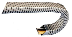 KabelSchlepp - 7.17 Inch Outside Width x 3.62 Inch Outside Height, Cable and Hose Carrier Stainless Steel Tube Mounting Bracket Set - 7.28 Inch Bend Radius, 6.38 Inch Inside Width x 2.83 Inch Inside Height - Apex Tool & Supply