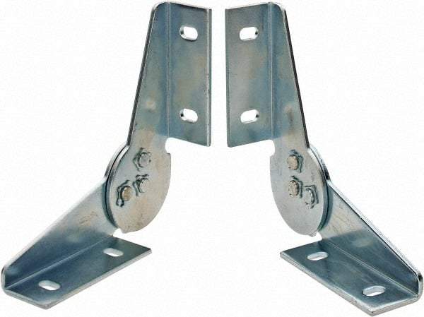 KabelSchlepp - 1.97 Inch Outside Height, Cable and Hose Carrier Steel Open Mounting Bracket Set - 1.22 Inch Inside Height - Apex Tool & Supply
