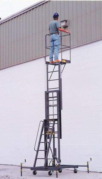 Ballymore - 300 Lb Capacity One Person Lift - 180" Lift Height, Battery Operated - Apex Tool & Supply