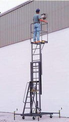 Ballymore - 300 Lb Capacity One Person Lift - 180" Lift Height, Battery Operated - Apex Tool & Supply