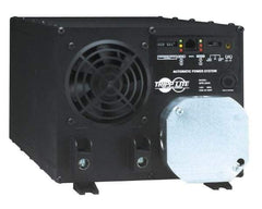 Tripp-Lite - Hardwire Connection, 24 VDC Input, 120 VAC Output, 112 Amp Input Rating, 4,800 Peak Wattage, Surface Mount Power Inverter - 8-1/2" Wide x 16-1/4" Deep x 7-1/4" High, 2,400 Watt Continuous Output Power, Fan Cooled - Apex Tool & Supply
