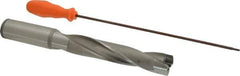Kennametal - 29.37 to 29.87mm Diam, 5xD, 150mm Max Depth, 1-1/4" Shank Diam, 186.48mm Flute, 273.05mm OAL, Replaceable Tip Drill - KSEM1156 Insert, 7 Seat Size, Series KSEM - Apex Tool & Supply